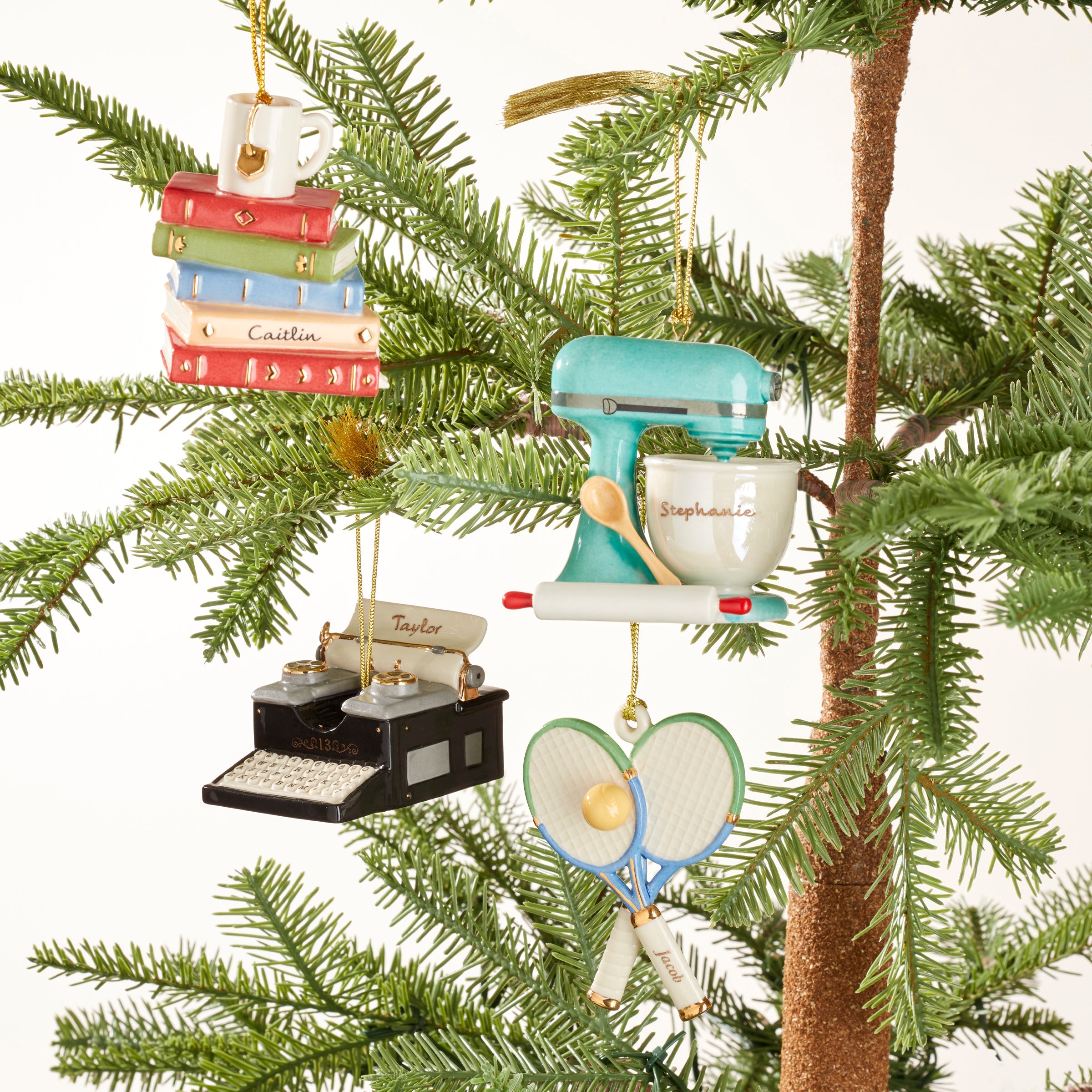 Personalized Tennis Ornament